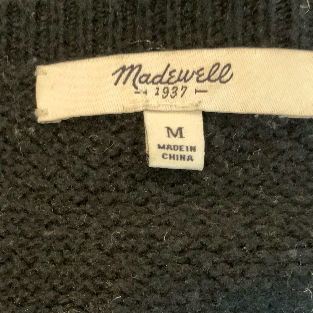 Madewell Chronicle Texture Colorblock Sweater Siz… - image 7